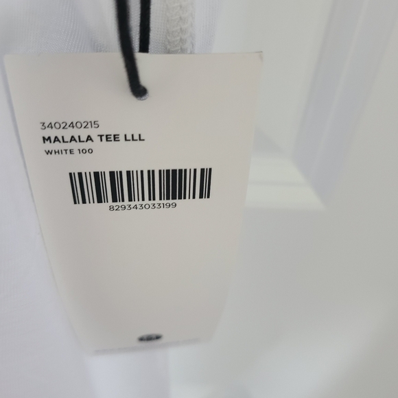 KARMA White Malala Short Sleeve Crew Neck T Shirt Size Medium NWT - Picture 8 of 11